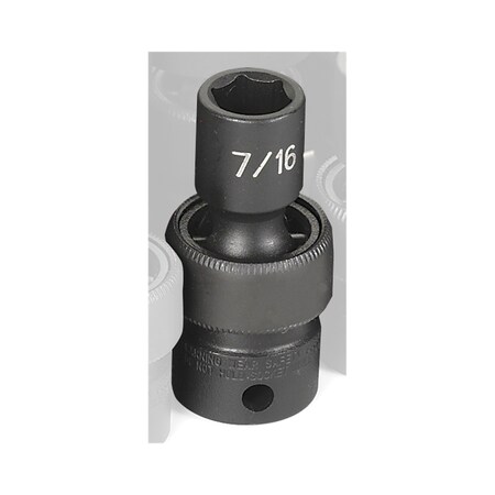 Grey Pneumatic Soc 7/16 3/8D Imp Univ 6Pt 1014U